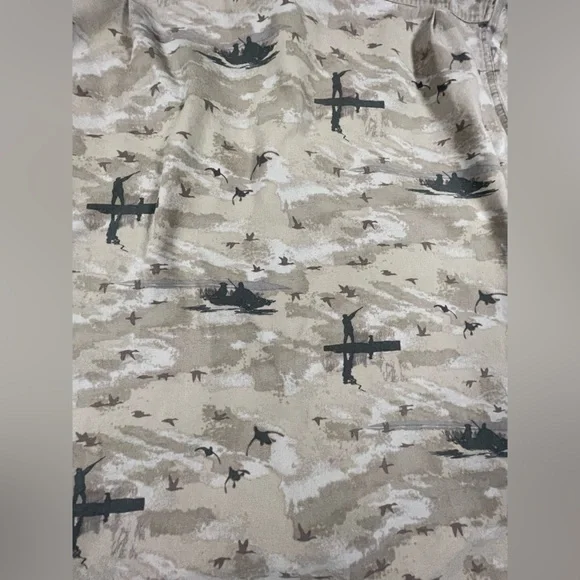 Columbia Men’s XL River Lodge Camo Shirt Hunting Fishing Outdoor Button Up - Picture 13 of 15